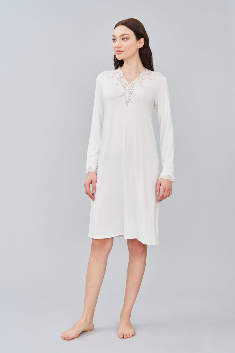 B2B - Viscose Jersey Short Nightgown - Dress - italian lingerie