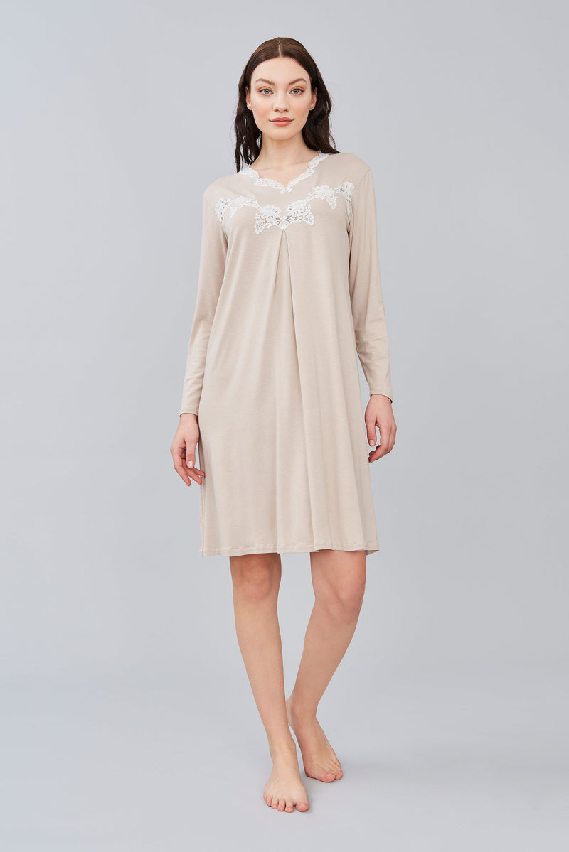 B2B - Viscose Jersey Short Nightgown - Dress - italian lingerie