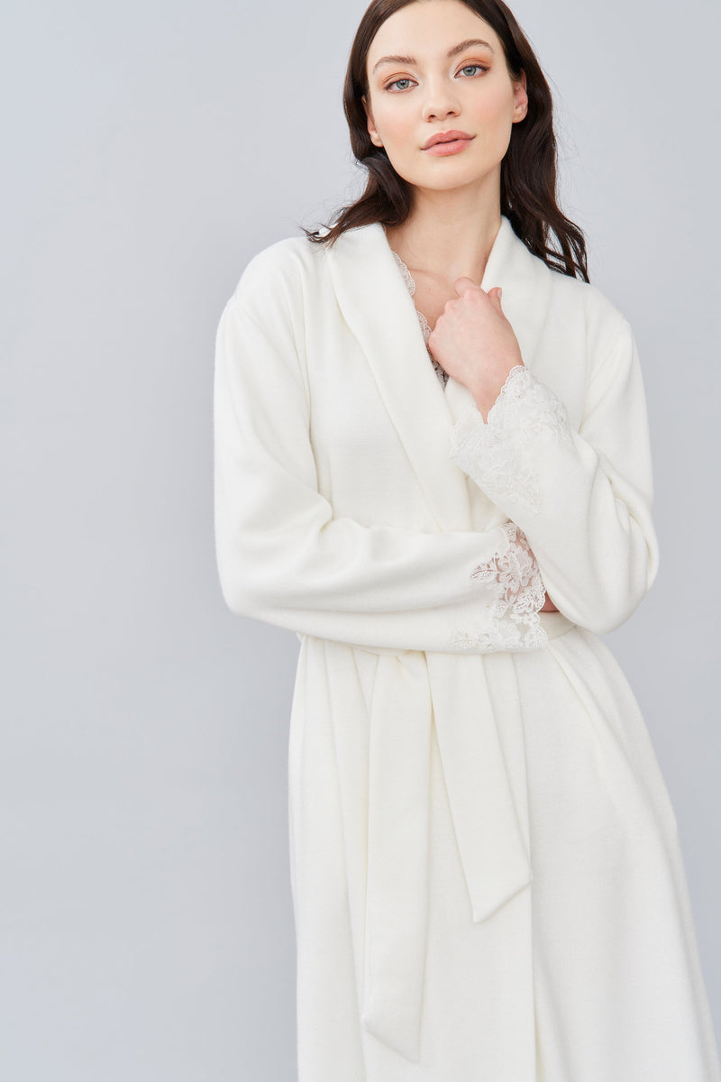 B2B - Knit Blend Short Robe - Robe - italian lingerie