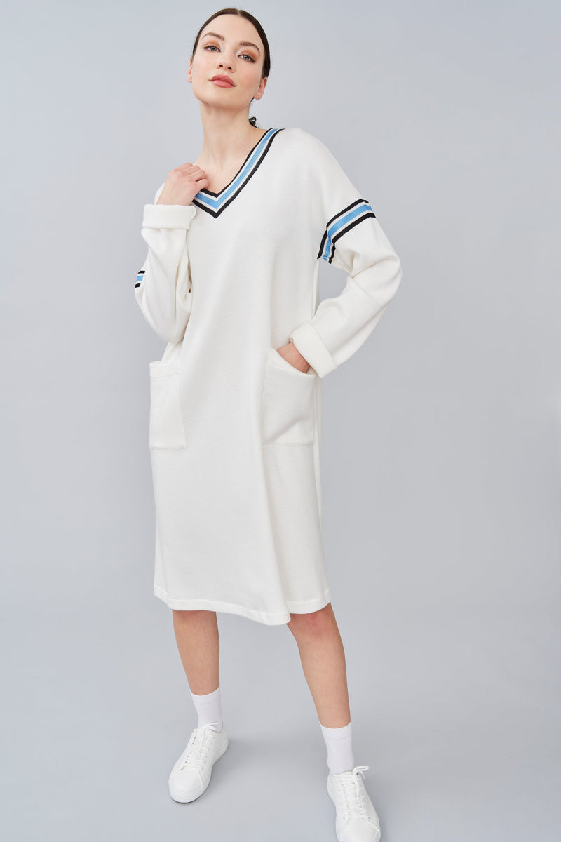B2B - Knit Blend Maxi Shirt - Dress - italian lingerie