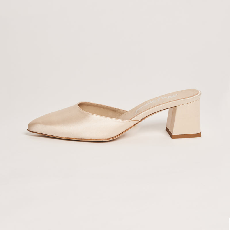 Auric Muse Block Heel Slippers