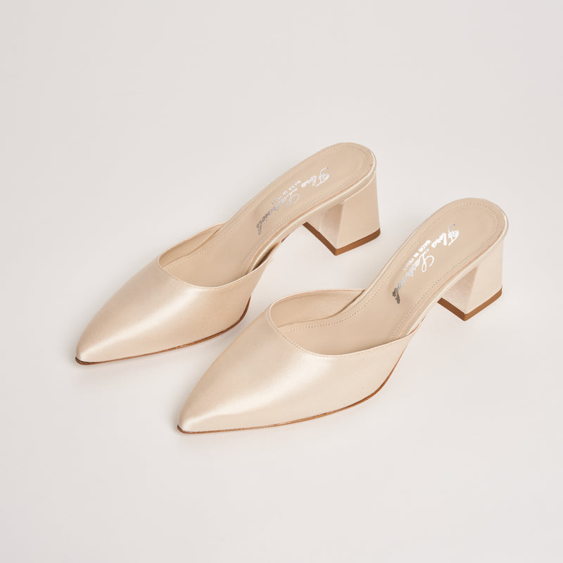 Auric Muse Kitten Heel Slippers