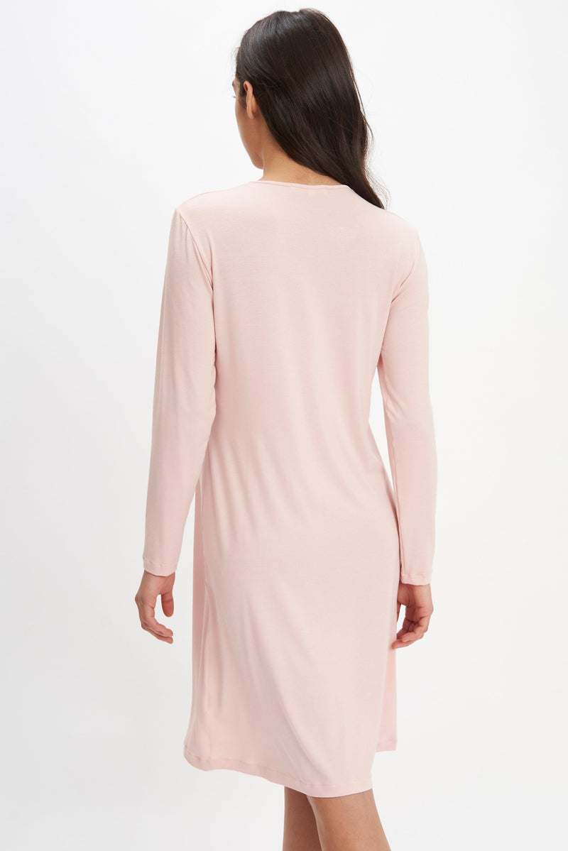 Viscose Jersey Short Nightgown - Dress - italian lingerie