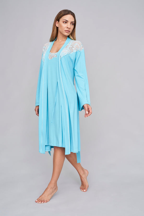 B2B - Viscose Jersey Short Robe - Dress & Robe - italian lingerie