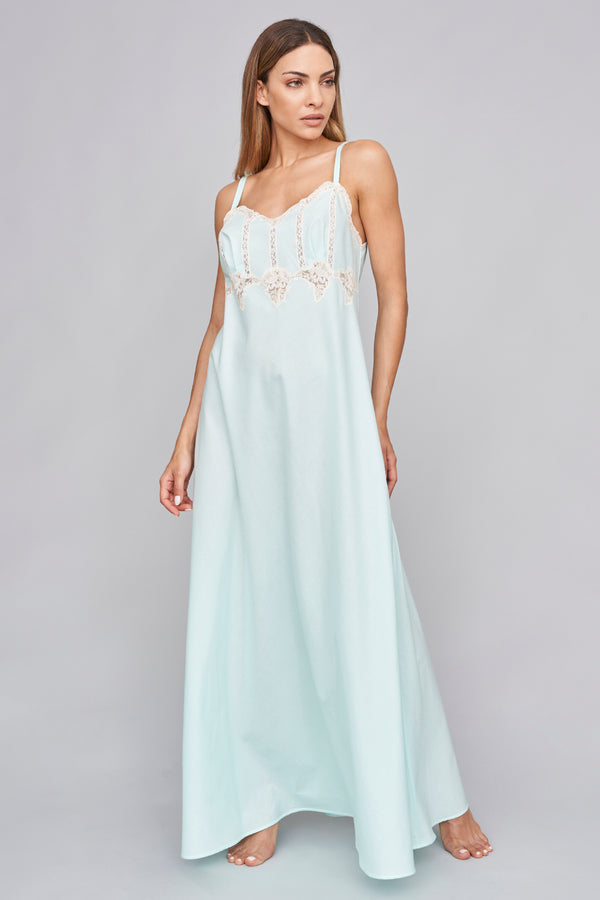 Liatris - Mussola Cotton Nightgown - Dress - italian lingerie