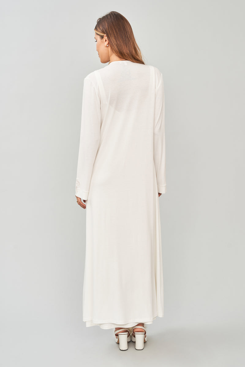 Viscose Jersey Long Robe