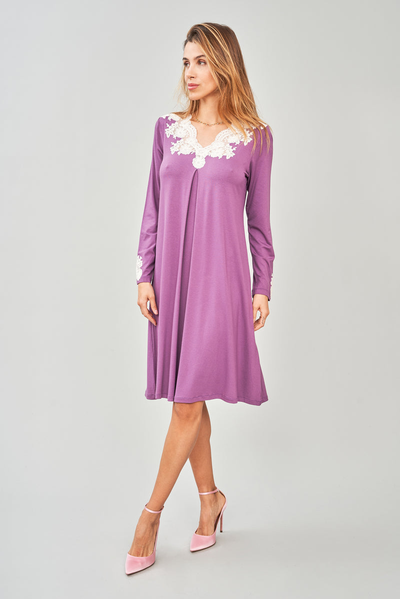 Viscose Jersey Short Nightgown