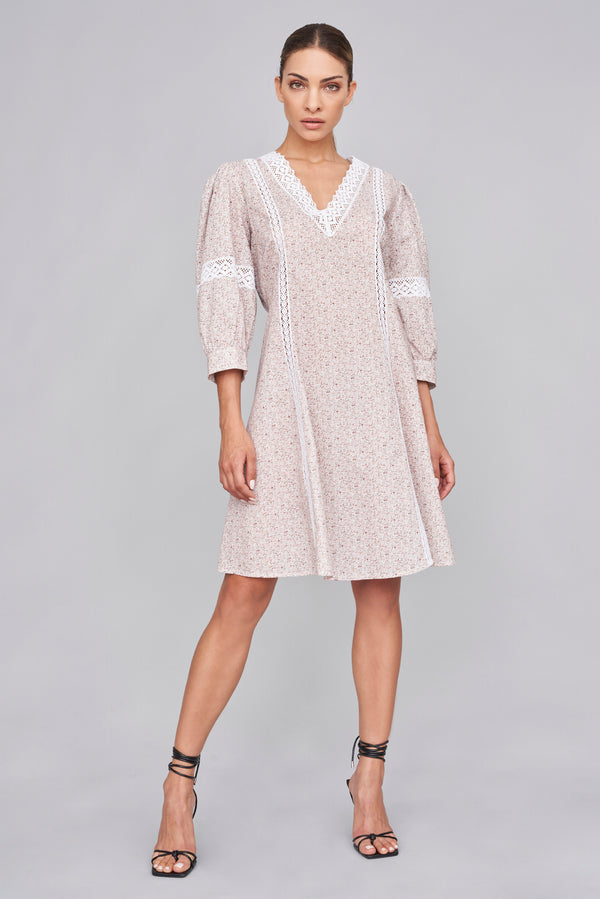 Camouflage Print Cotton Short Dress - Dress - italian lingerie