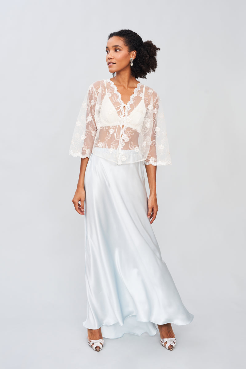 Starlit Petals - Short Lace Bolero