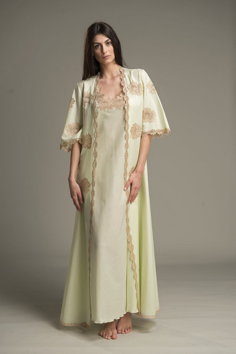 B2B - Mussola Cotton Robe - Robe - italian lingerie