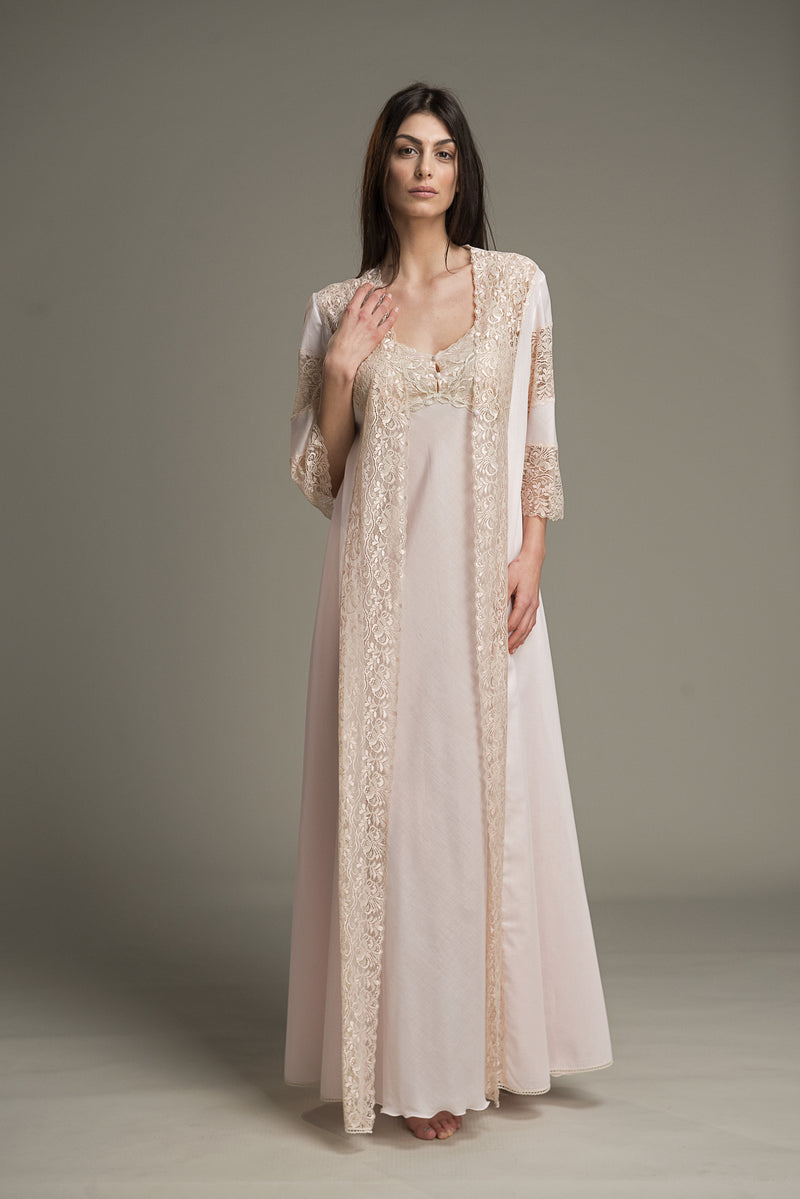 B2B - Mussola Cotton Robe - Robe - italian lingerie