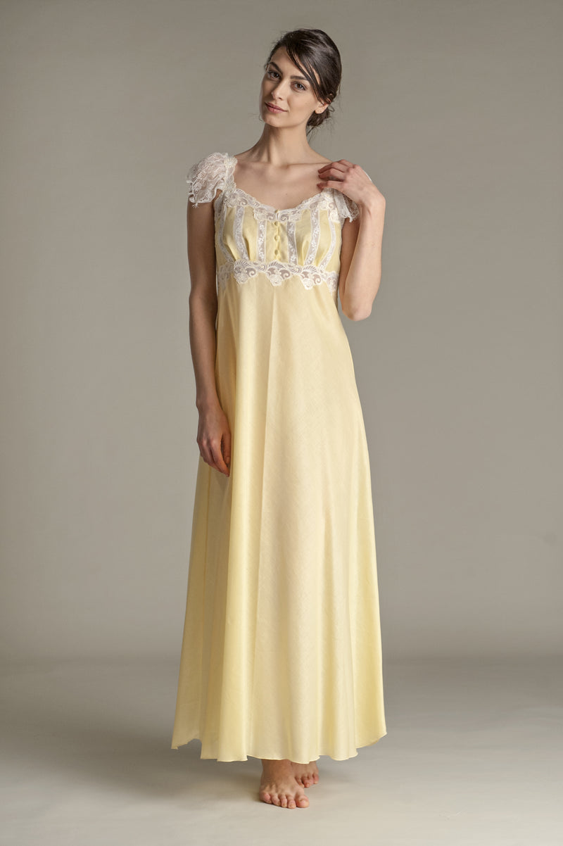 B2B - Mussola Cotton Nightgown - Dress - italian lingerie
