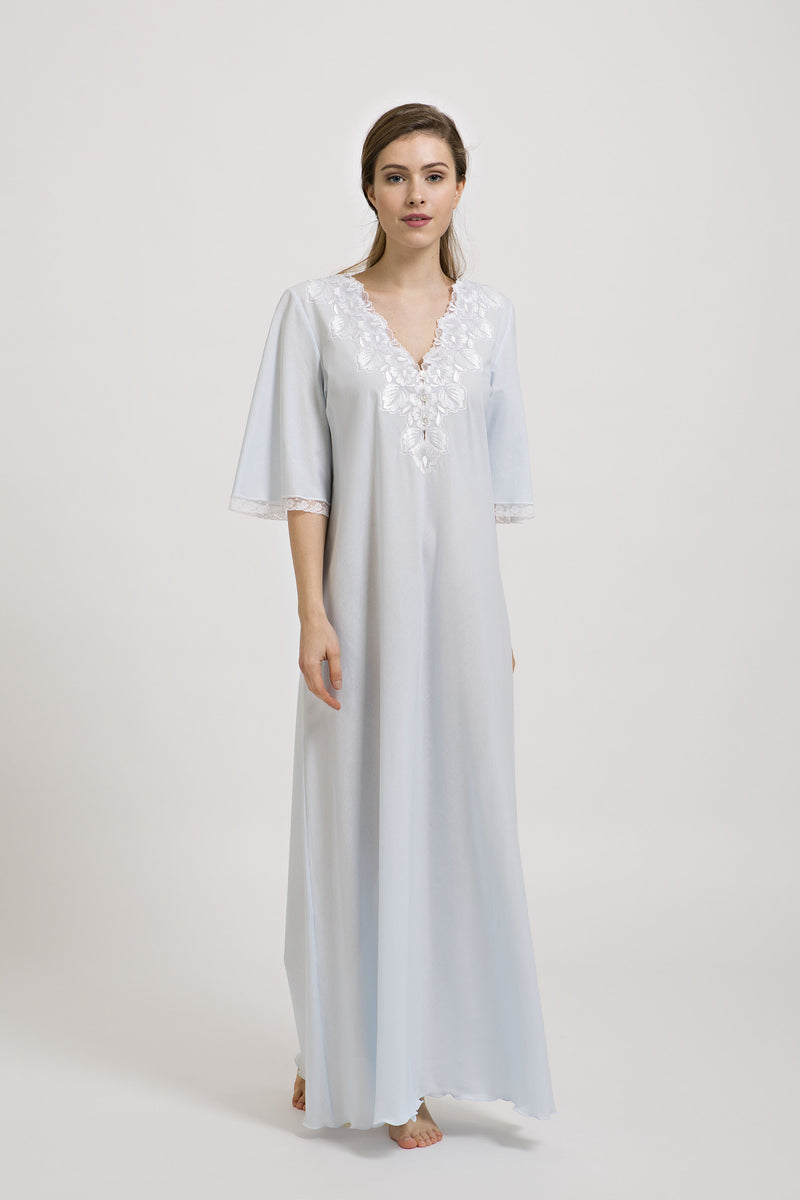 Gwendolyn - Cotton Nightgown - Dress - italian lingerie