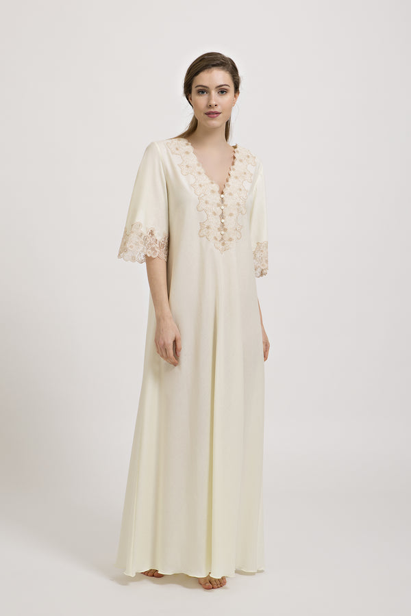 Sandy - Cotton Nightgown - Dress - italian lingerie