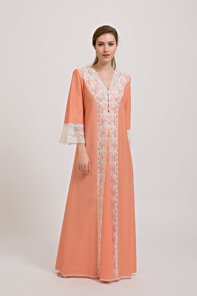 B2B - Mussola Cotton Nightgown - Dress - italian lingerie