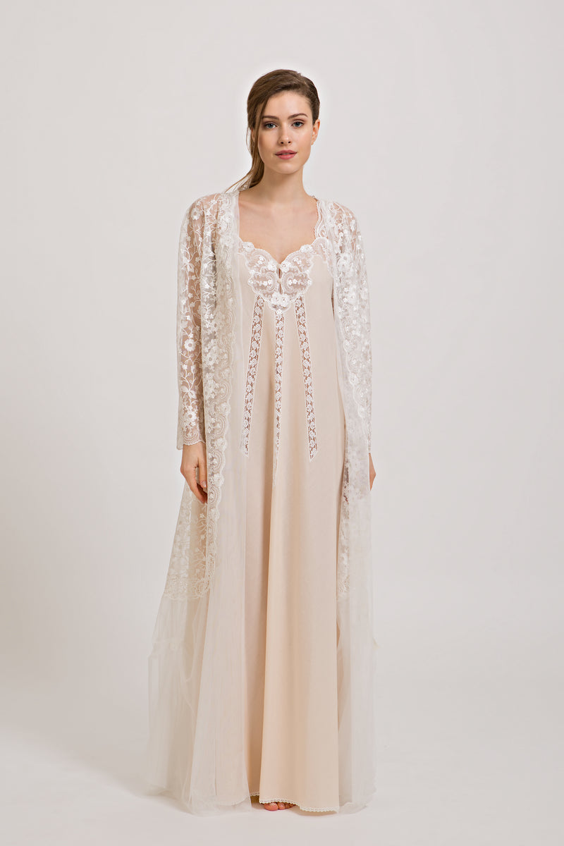 B2B - Mussola Cotton Robe - Robe - italian lingerie