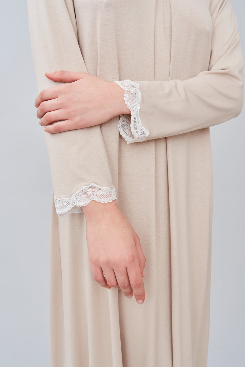 B2B - Viscose Jersey Long Nightgown - Dress - italian lingerie
