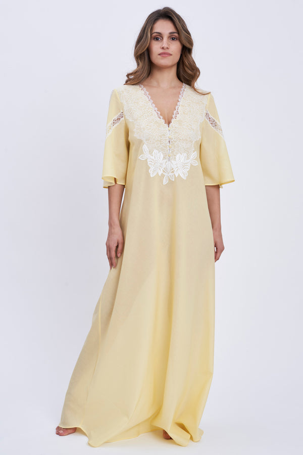 Cotton Nightgown - Dress - italian lingerie