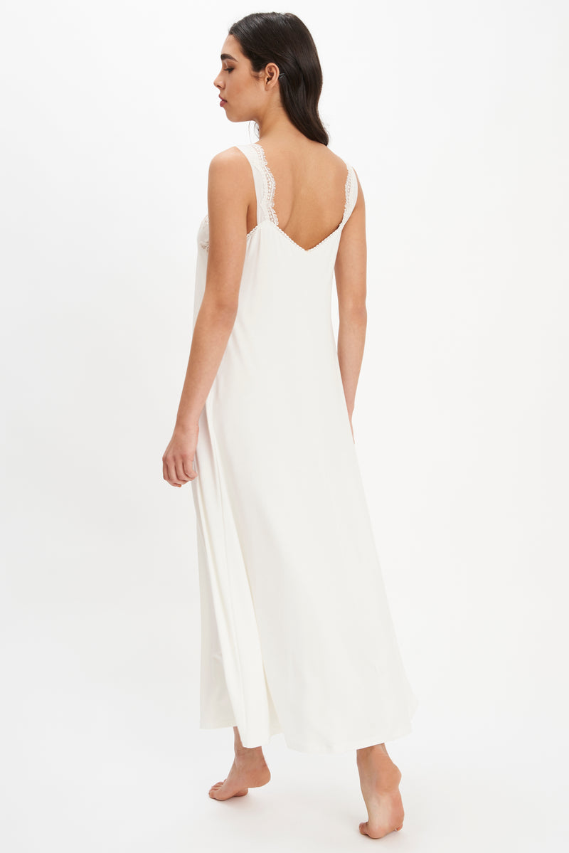 B2B - Viscose Jersey Long Nightgown - Dress - italian lingerie