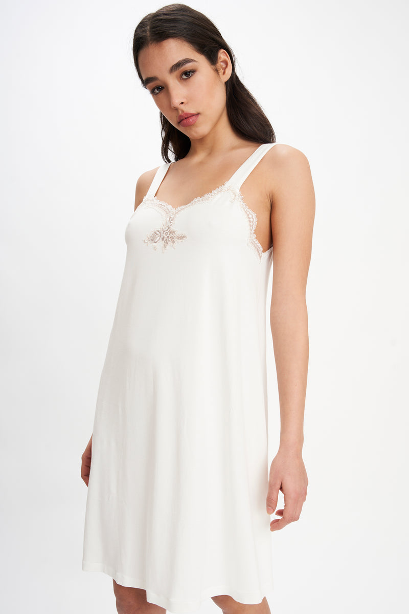 B2B - Viscose Jersey Short Nightgown - Dress - italian lingerie
