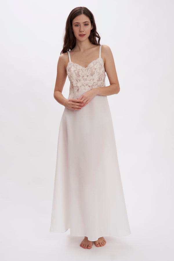 Cheerfullness - Mussola Cotton Nightgown - Dress - italian lingerie