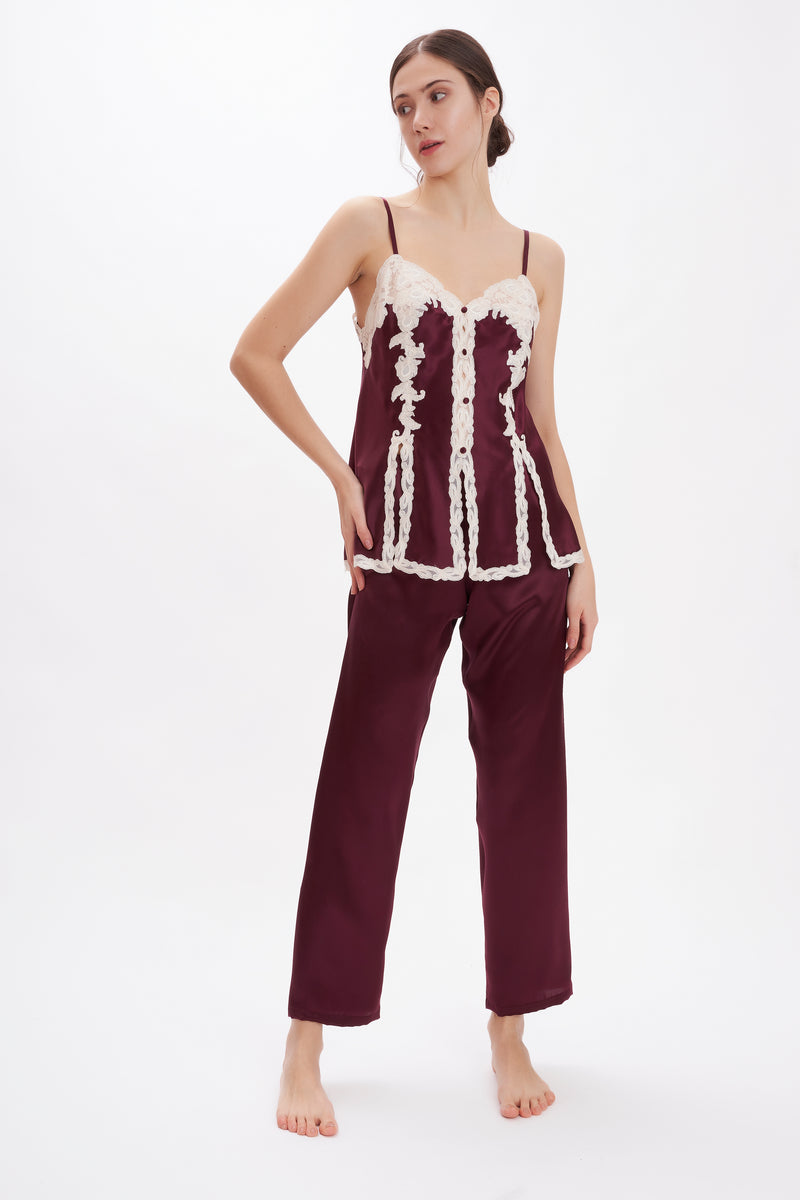 B2B - Silk Satin Pyjama - Pyjama - italian lingerie