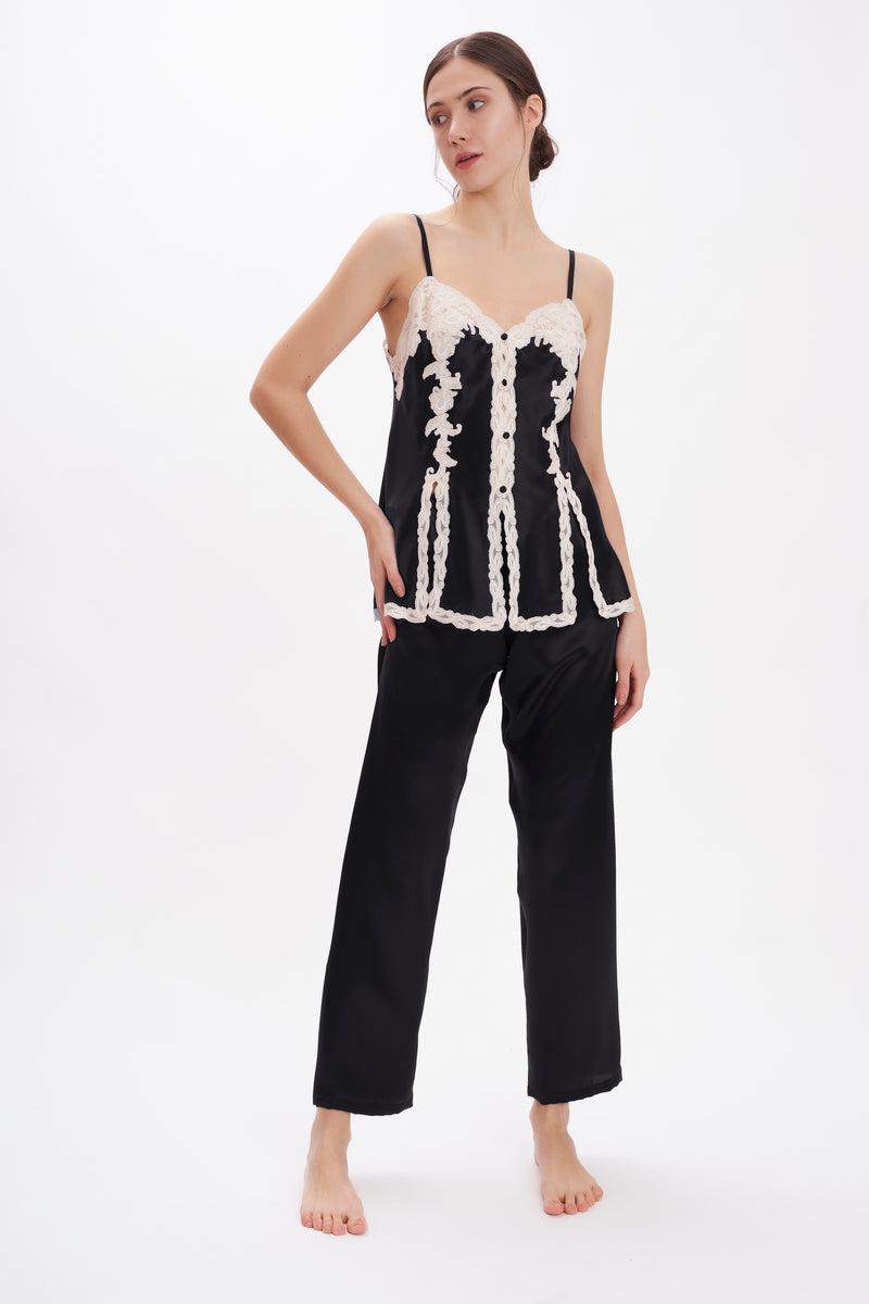 B2B - Silk Satin Pyjama - Pyjama - italian lingerie