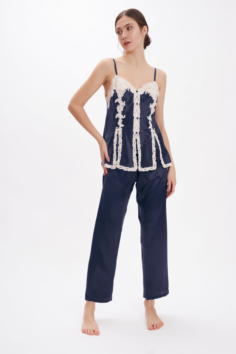 B2B - Silk Satin Pyjama - Pyjama - italian lingerie
