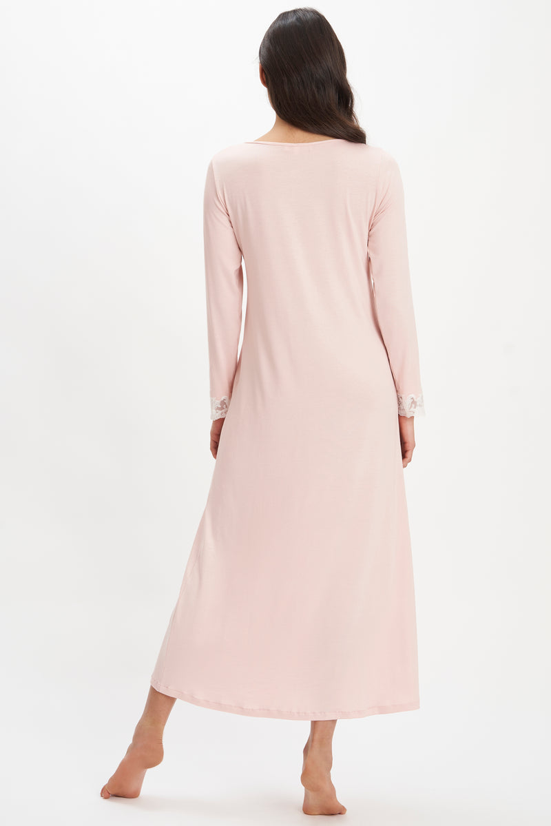 B2B - Viscose Jersey Long Nightgown - Dress - italian lingerie