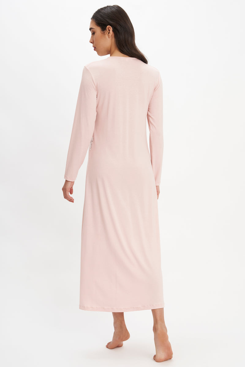 B2B - Viscose Jersey Long Nightgown - Dress - italian lingerie