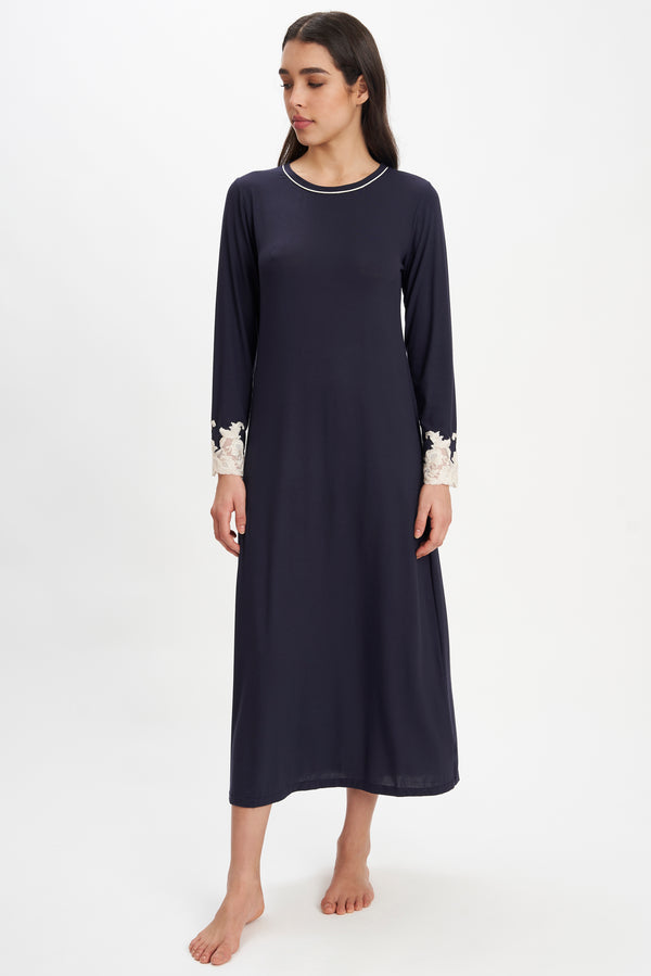 B2B - Viscose Jersey Long Nightgown - Dress - italian lingerie