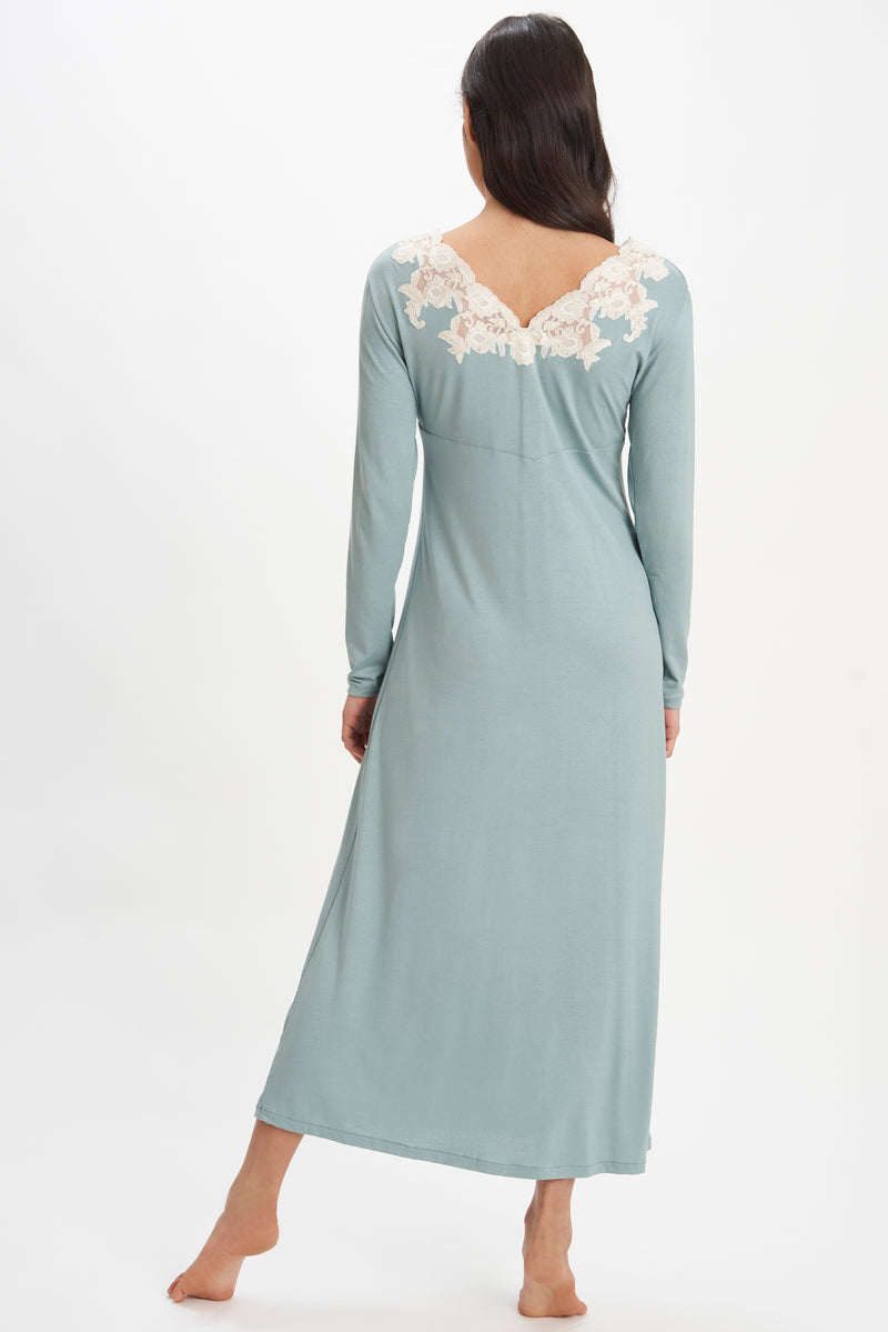 B2B - Viscose Jersey Long Nightgown - Dress - italian lingerie