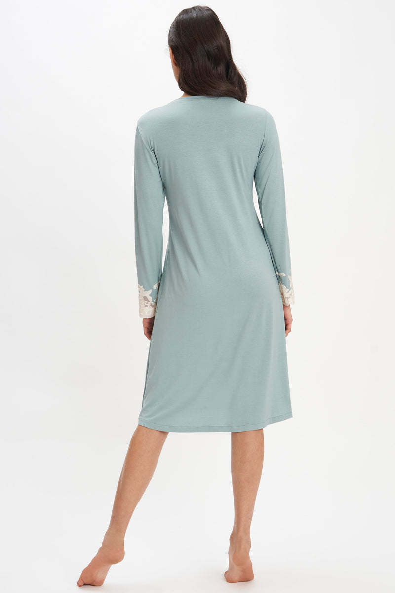 Viscose Jersey Short Nightgown – Flora Lastraioli Shop Online