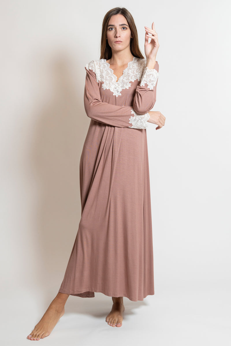 Jersey Nightgown - Dress - italian lingerie