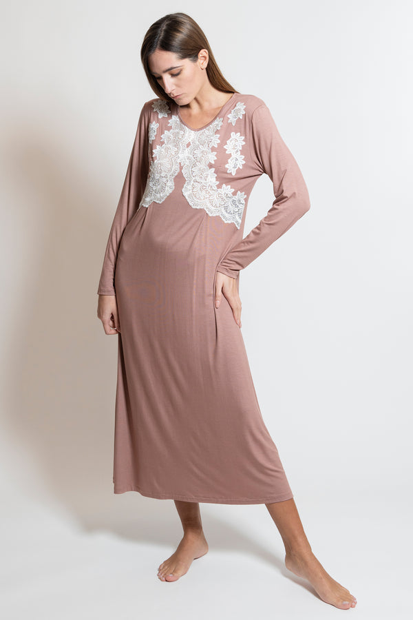 Jersey Nightgown - Dress - italian lingerie