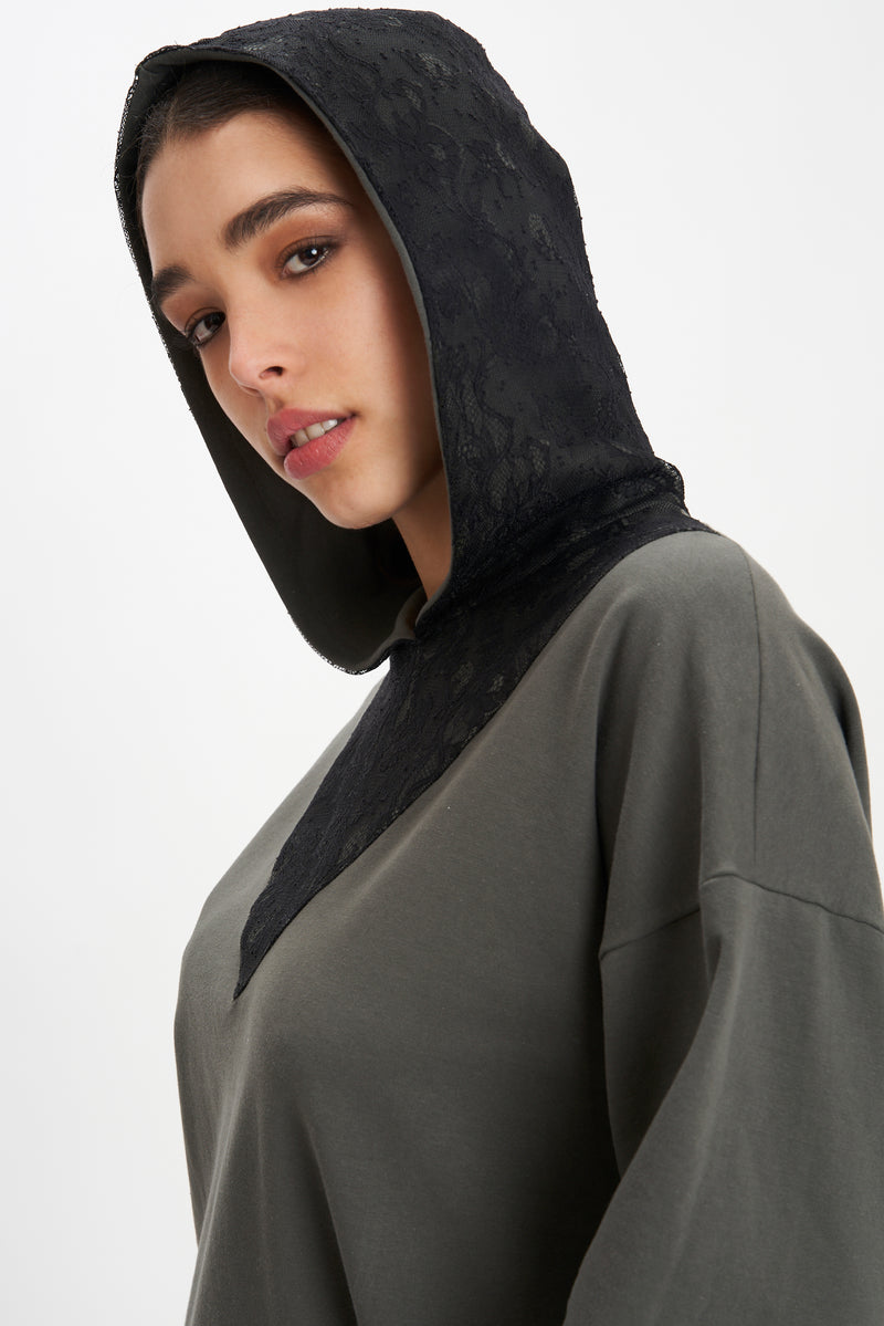 B2B - Sweatshirt Short Dress - Dress - italian lingerie