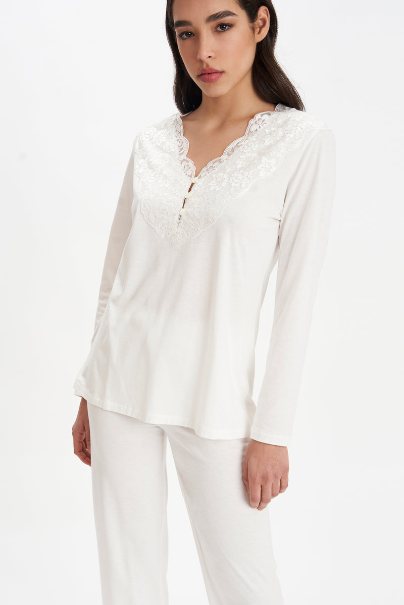 B2B - Cotton Jersey Pyjama - Pyjama - italian lingerie