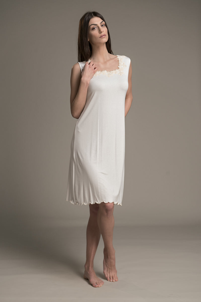 B2B - Viscose Jersey Nightgown - Dress - italian lingerie