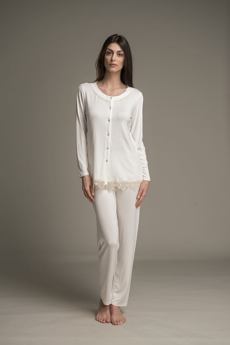 B2B - Viscose Jersey Pyjama - Pyjamas - italian lingerie