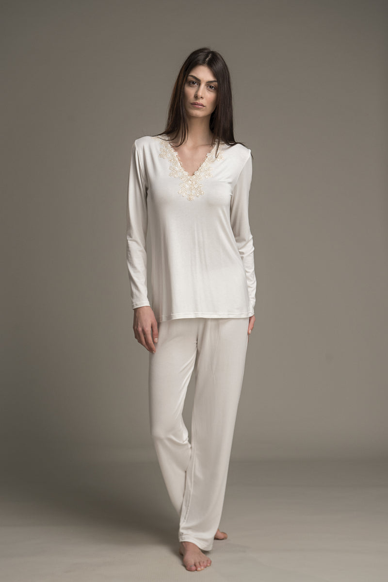 B2B - Viscose Jersey Pyjama - Pyjamas - italian lingerie