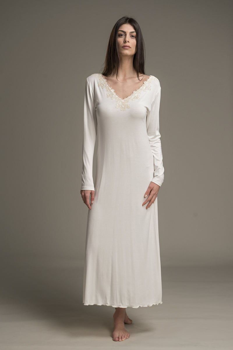 B2B - Viscose Jersey Nightgown - Dress - italian lingerie