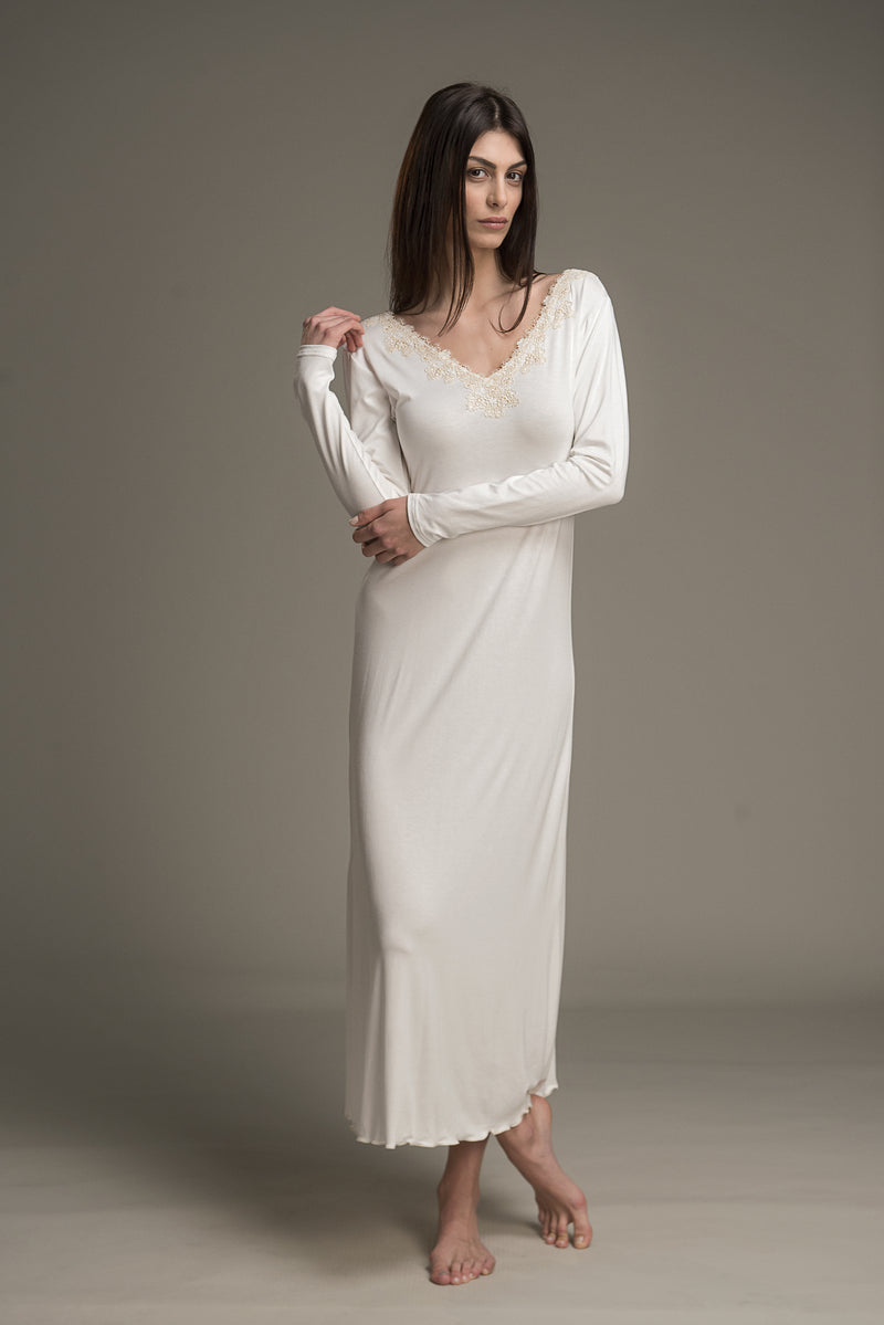 B2B - Viscose Jersey Nightgown - Dress - italian lingerie