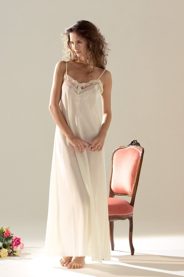 Cotton Nightgown & Robe - Dress & Robe - italian lingerie
